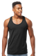 Tultex S105TC - Unisex Fine Jersey Tank - Black
