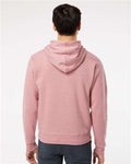 J. America 8871 Dusty Rose Triblend — on model back