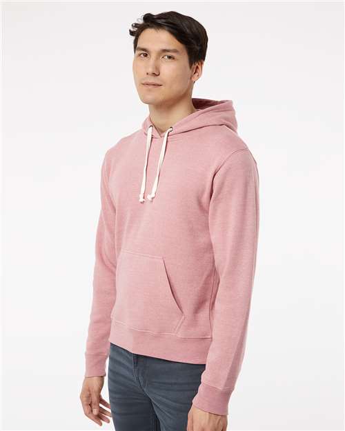 J. America 8871 Dusty Rose Triblend — on model side