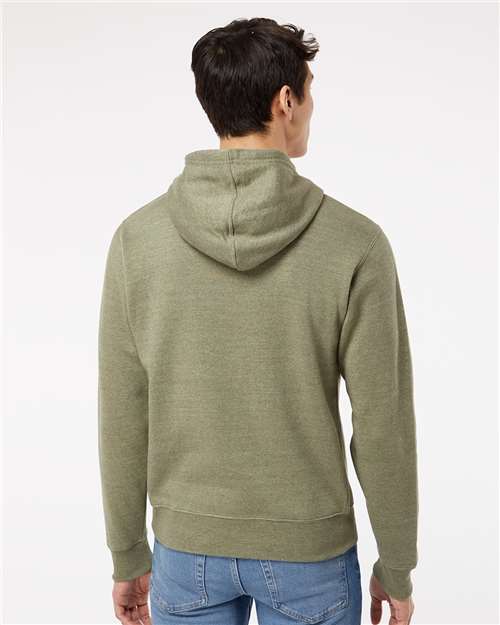 J. America 8871 Olive Triblend — on model back