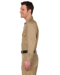 Unisex Long-Sleeve Work Shirt - Desert Sand