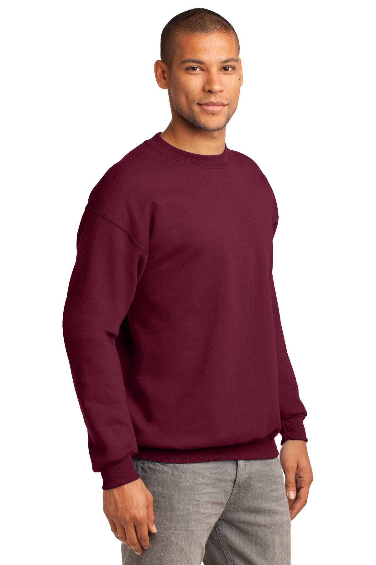 Unisex Tall Essential Fleece Crewneck Sweatshirt - Cardinal