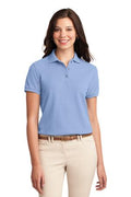 Women's Silk Touch Polo - Light Blue