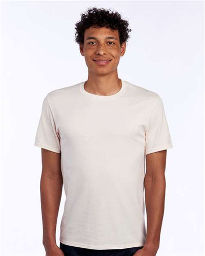 JERZEES 560MR Sweet Cream Heather — on model front