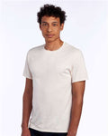 JERZEES 560MR Sweet Cream Heather — on model side