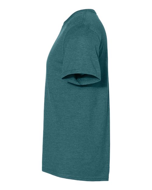 JERZEES 560MR Digital Teal Heather — direct side