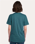 JERZEES 560MR Digital Teal Heather — on model back