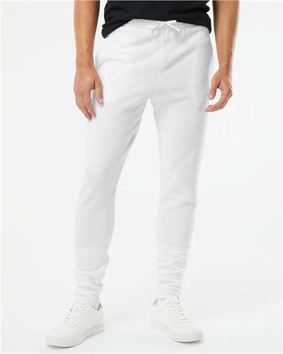 JERZEES 975MPR White — on model front