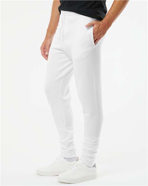 JERZEES 975MPR White — on model side