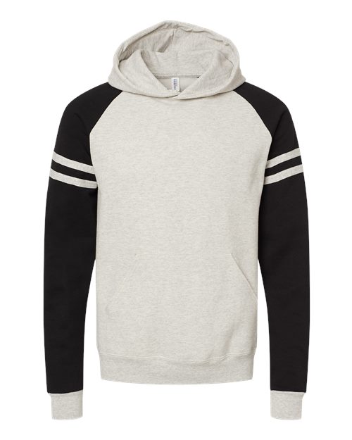 JERZEES 97CR Oatmeal Heather/ Black Ink — front