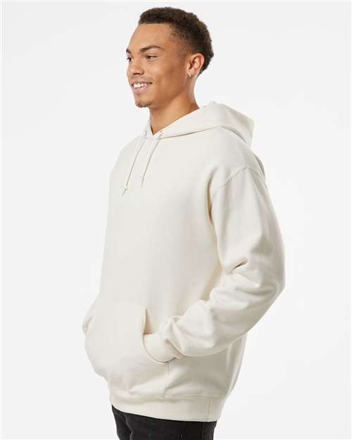 JERZEES 996MR Sweet Cream Heather — on model side