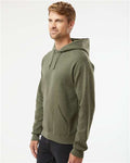 JERZEES 996MR Military Green Heather — on model side