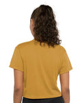 Next Level 1580 Antique Gold — on model back