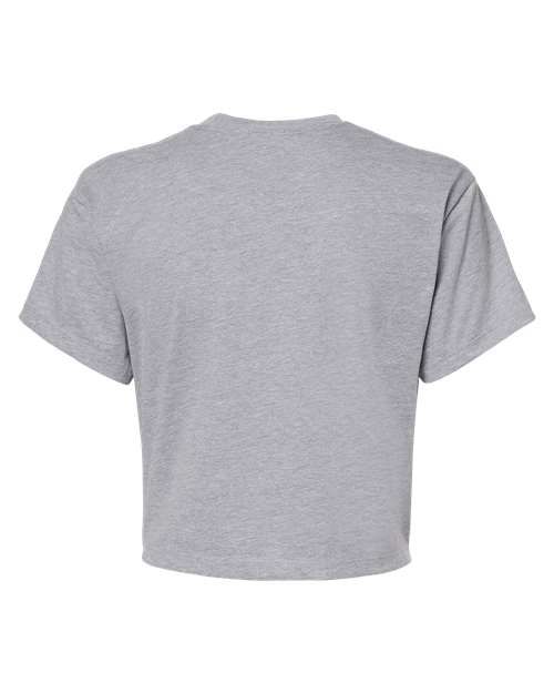 Next Level 1580 Heather Grey — back