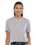 Next Level 1580 Heather Grey — on model front