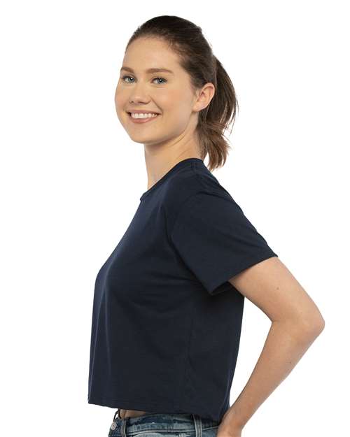 Next Level 1580 Midnight Navy — on model side