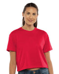 Next Level 1580 Red — on model front