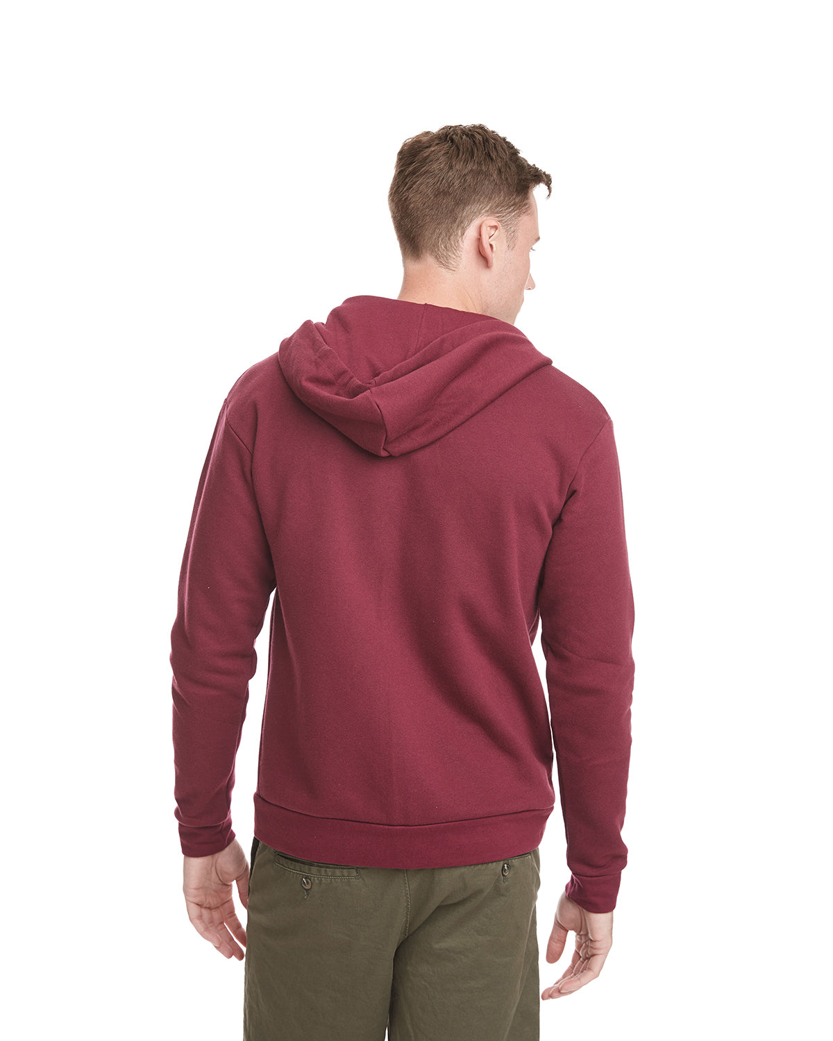 Unisex Zip Hoodie - Maroon