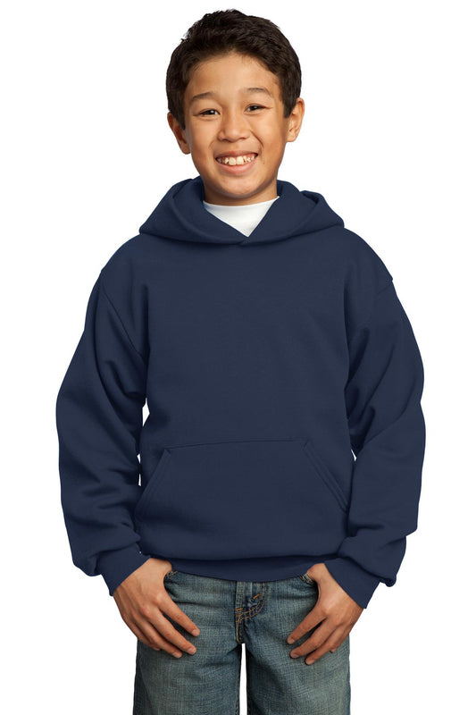 Youth Core Fleece Pullover Hoodie - Navy