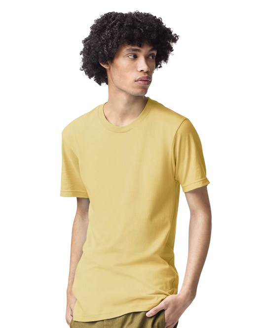 Unisex CVC T-Shirt - Heather Yellow