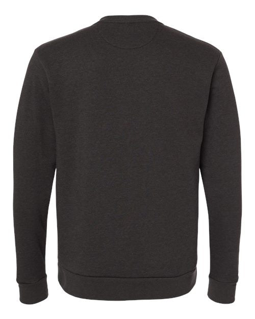 Next Level 9002 Heather Black — back