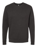 Next Level 9002 Heather Black — front