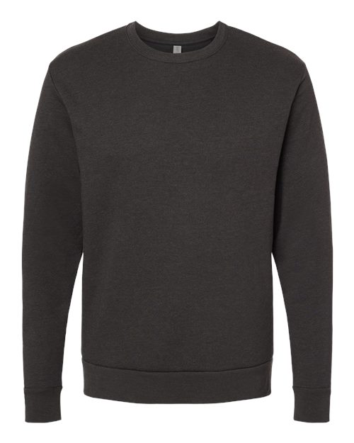 Next Level 9002 Heather Black — front