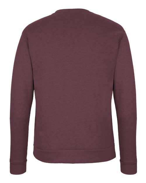 Next Level 9002 Heather Maroon — back