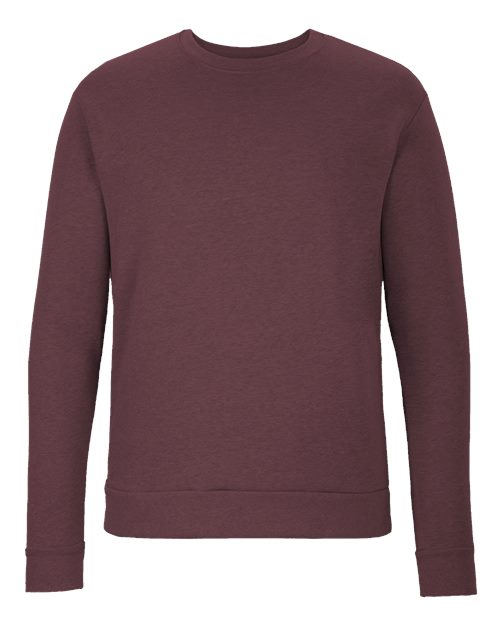 Next Level 9002 Heather Maroon — front