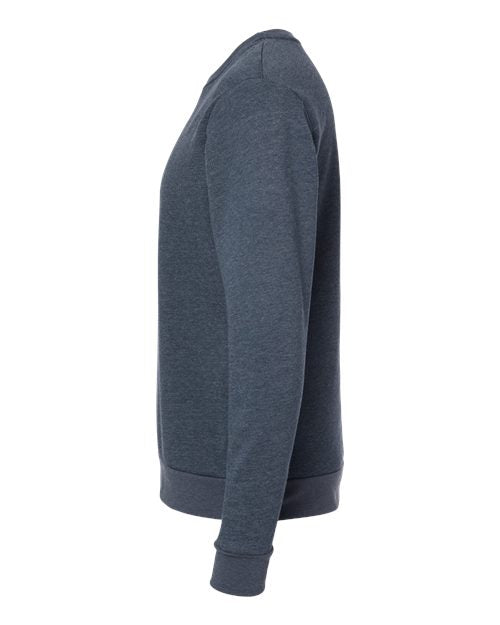 Next Level 9002 Heather Midnight Navy — direct side