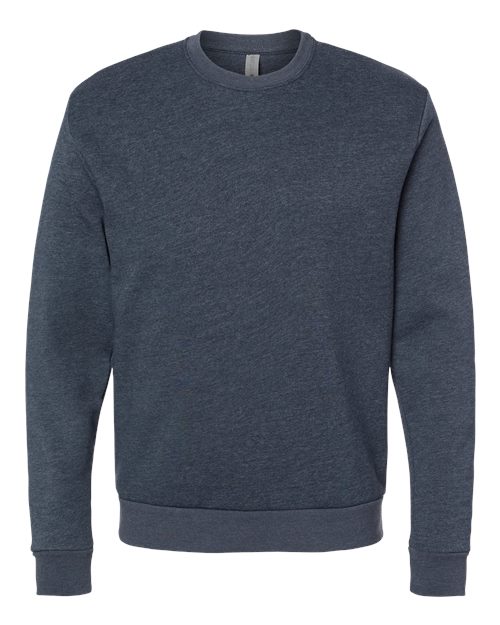 Next Level 9002 Heather Midnight Navy — front