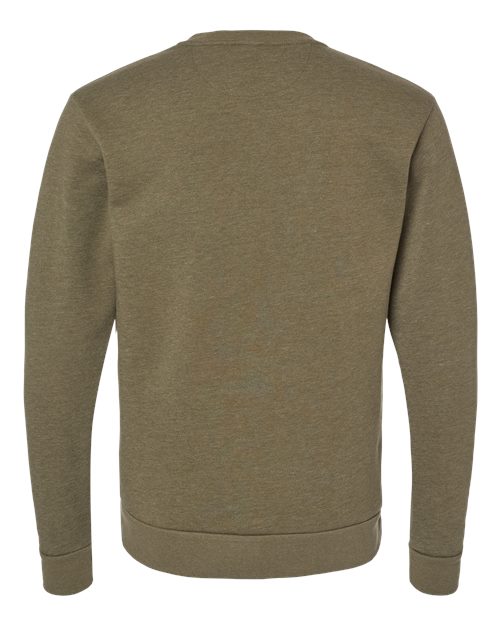 Next Level 9002 Heather Military Green — back