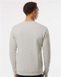Next Level 9002 Oatmeal — on model back