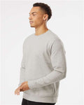 Next Level 9002 Oatmeal — on model side