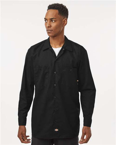 Dickies L535 Black — on model front