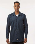 Dickies L535 Dark Navy — on model front