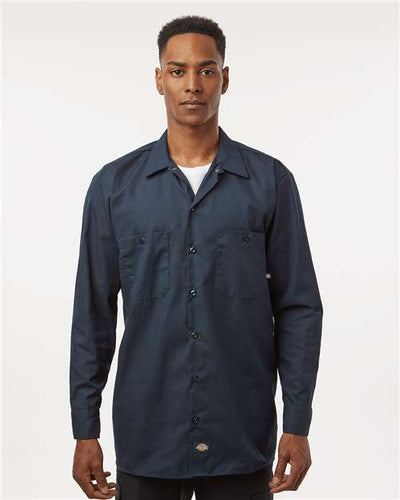 Dickies L535 Dark Navy — on model front