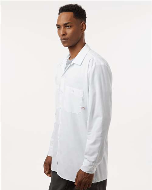 Dickies L535 White — on model side