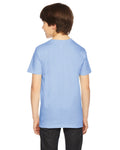 Youth Fine Jersey Short-Sleeve T-Shirt - Baby Blue