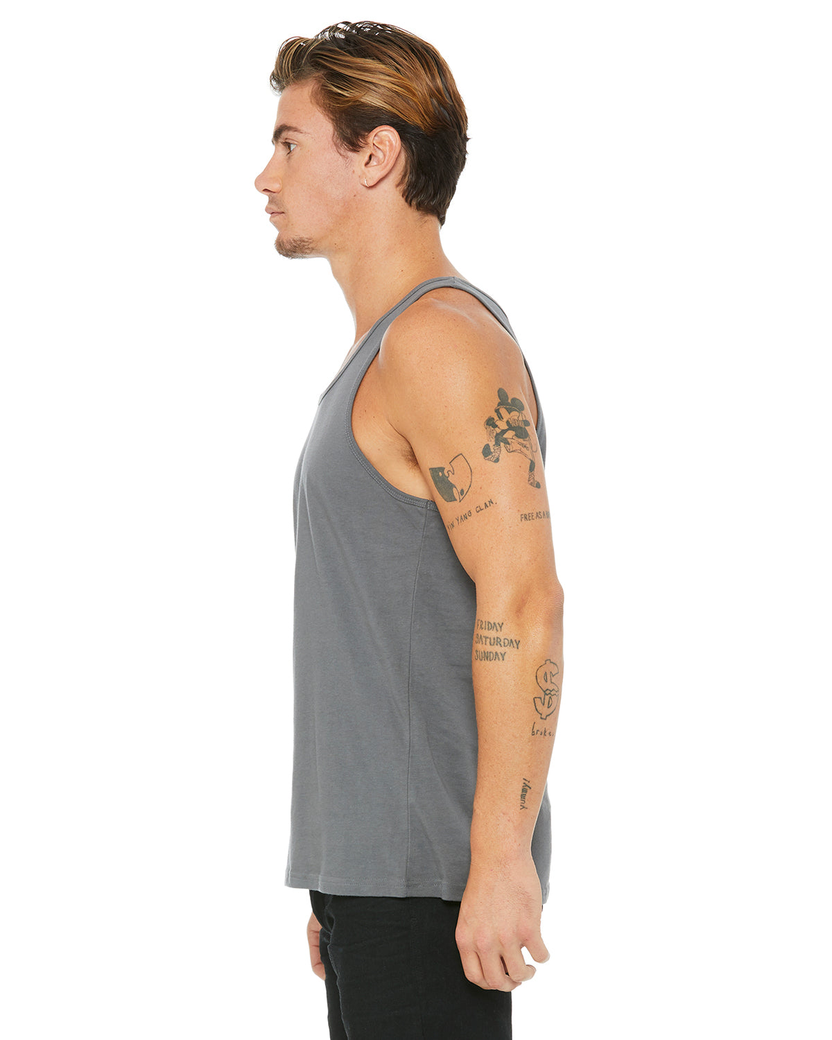 Unisex Jersey Tank - Asphalt