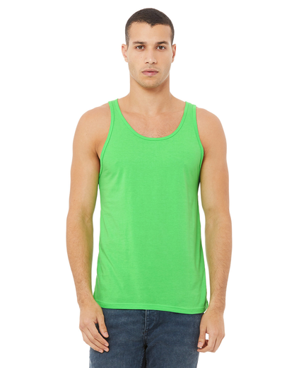 Unisex Jersey Tank - Neon Green