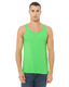Bella + Canvas 3480 - Unisex Jersey Tank - Neon Green