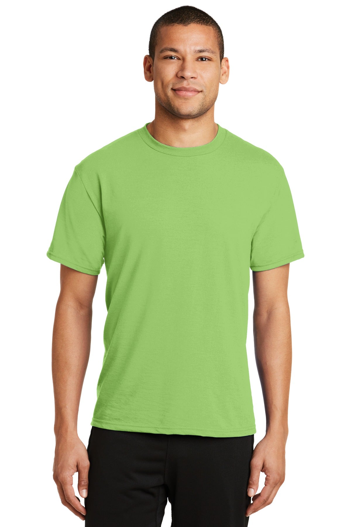 Unisex Performance Blend Tee - Lime