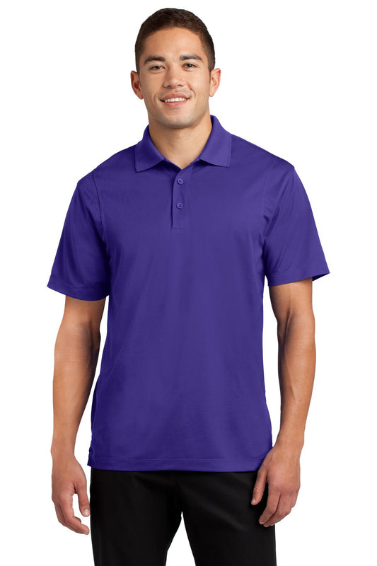 Men's Micropique Sport-Wick Polo - Purple