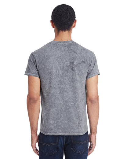 Unisex 100% Cotton Vintage Wash T-Shirt - Mineral Gray