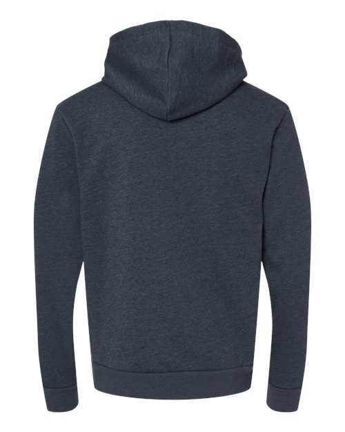 Next Level 9302 Heather Midnight Navy — back