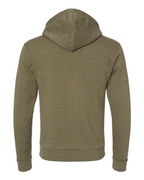 Next Level 9302 Heather Military Green — back