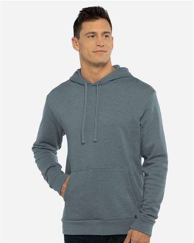 Next Level 9302 Heather Slate Blue — on model front