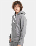 Next Level 9303 Lead Grey — on model side