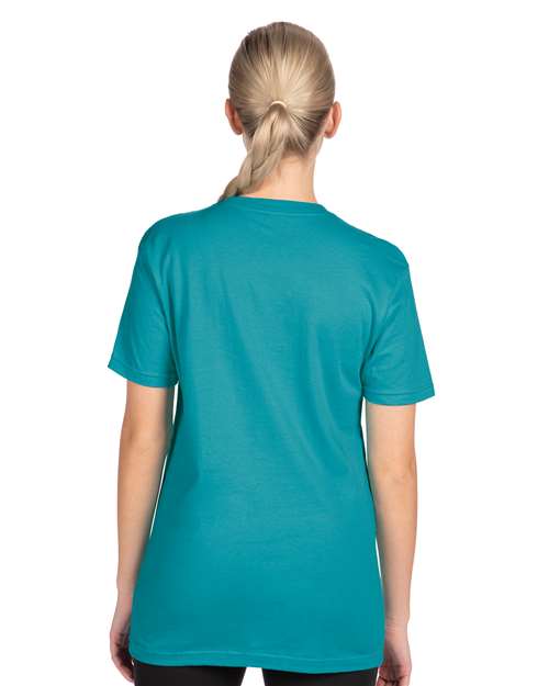 Next Level 3600 Teal — on model back